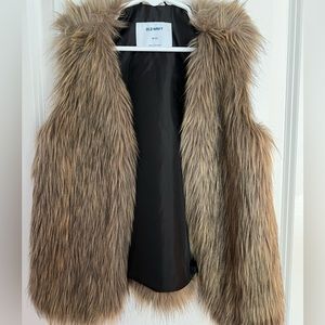 Girls Faux Fur Vest